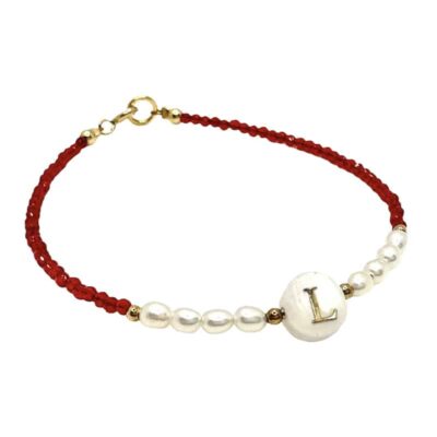 Pulsera Roja Inicial