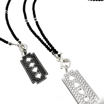 Collar lava y cuchilla